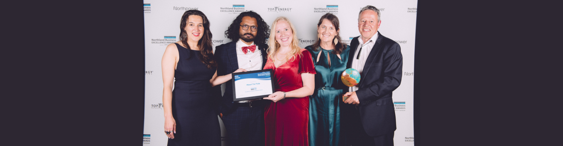 Olivia Garelja (Sponsor), Aakarsh Pureti, Katie Pureti, Jan McConnell & Craig Wells