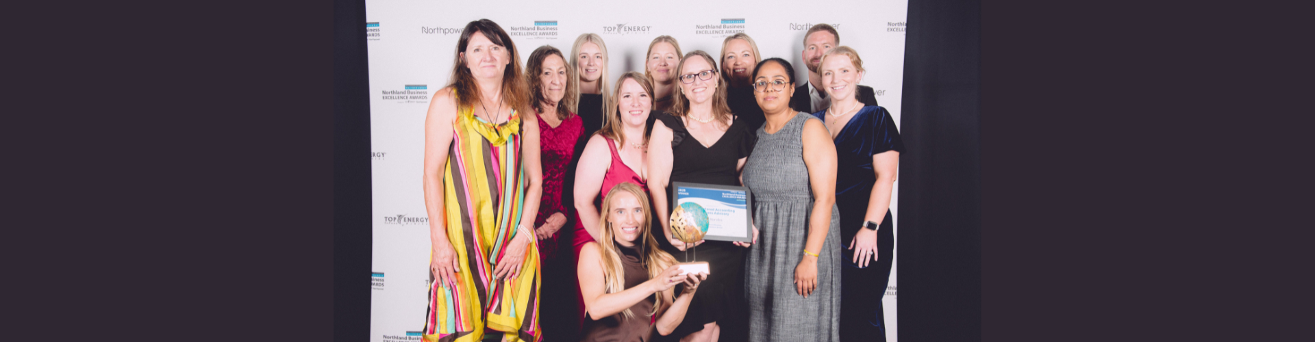 Back L-R: Sophie Grbin, Tui Robinson, Renee Lambly, Marc Forrester (Sponsor) Middle: Anna Treadaway, Diane Unkovich, Denee Baker, Sarah Gray, Sandeep Kaur, Sarah Frasier Front: Anne Lensink
