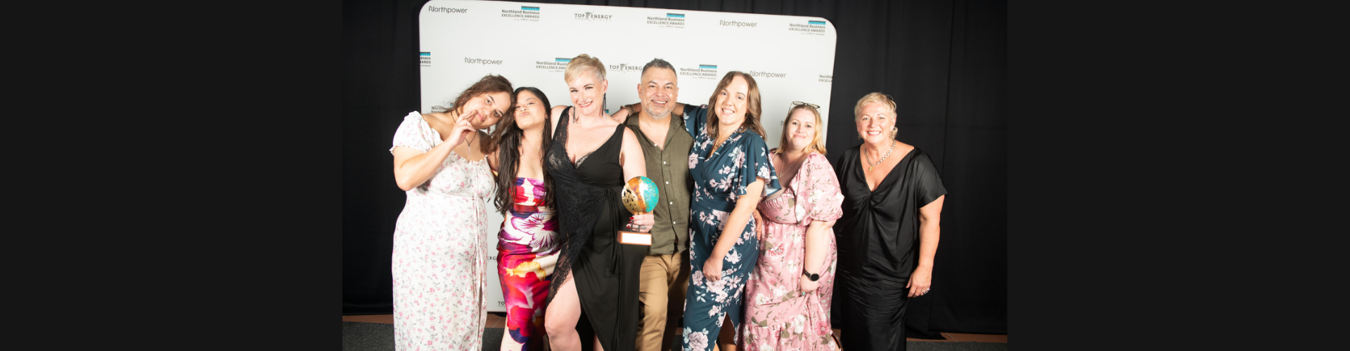 Kiana Ruma, Jade Makoare, Jess Loftus, Ash Tadman, Ashleigh Moorhead, Nadia Cotter, Becks Mercer (Sponsor)